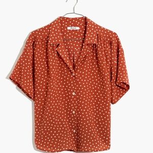 Madewell Silk Camp Shirt